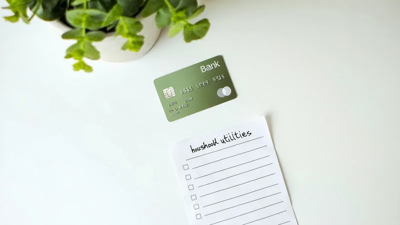 One direct debit for all utilities